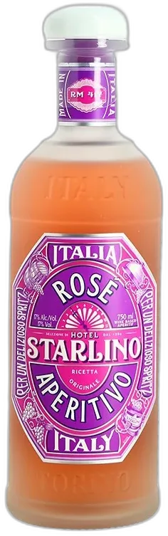 image du vin Starlino Apéritivo Rosé Italien Vermouth