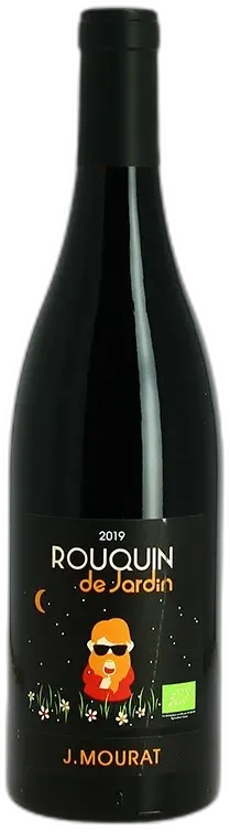 illustration du vin Rouquin de Jardin Vin Rouge Bio de Loire Par J.Mourat