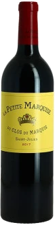 photo la Petite Marquise du Clos du Marquis Saint Julien 2017 Bordeaux