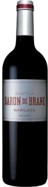 photo Baron de Brane Bordeaux Rouge Margaux 2019