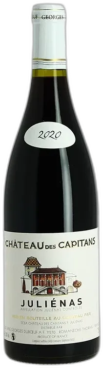photo du vin Juliénas Rouge du Château des Capitans Par Duboeuf