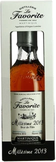 photo la Favorite Rhum Brut de Fût Millésime 2013