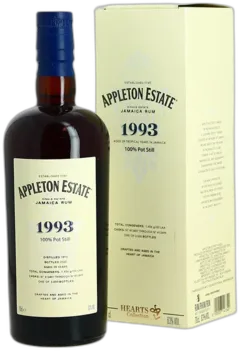 illustration du vin Rhum Appleton Estate 1993 Hearts Collection Jamaica