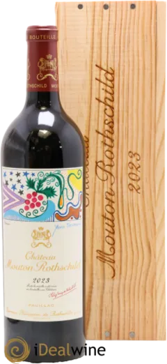 capture du vin Chateau Mouton Rothschild