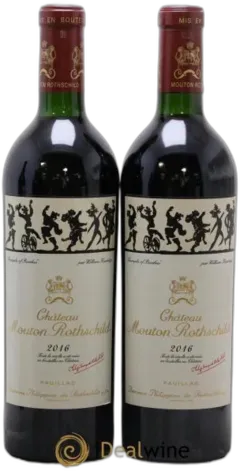capture du vin Chateau Mouton Rothschild
