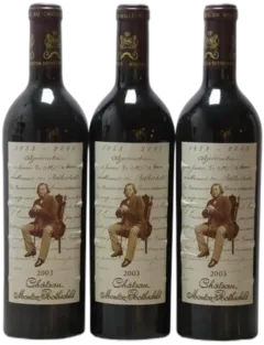capture du vin Chateau Mouton Rothschild