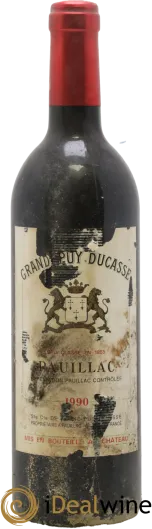 photo du vin Château Grand Puy Ducasse