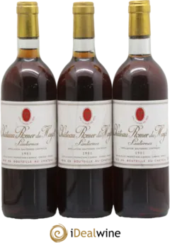 photo du vin Château Romer du Hayot