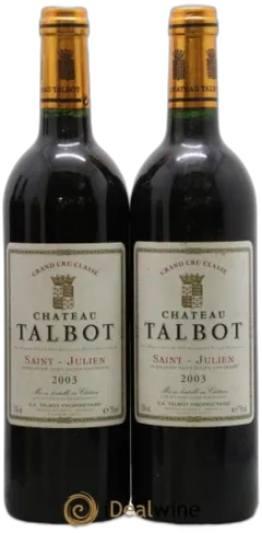 photos du vin Talbot