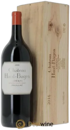 photo du vin Château Haut-Bages Libéral