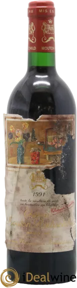 capture du vin Chateau Mouton Rothschild