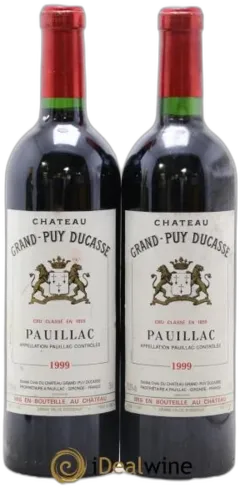 photo du vin Château Grand Puy Ducasse