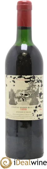 vue du vin Château Maison Blanche