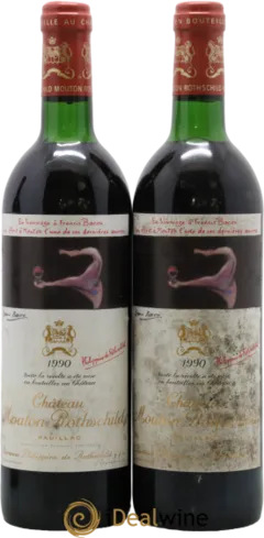 capture du vin Chateau Mouton Rothschild