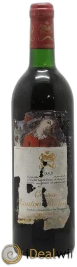 capture du vin Chateau Mouton Rothschild