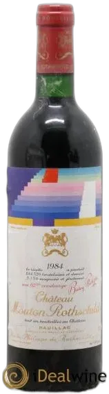 capture du vin Chateau Mouton Rothschild
