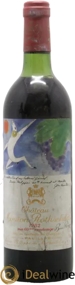 capture du vin Chateau Mouton Rothschild