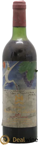 capture du vin Chateau Mouton Rothschild