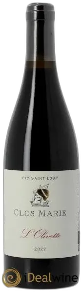 photo du vin Olivette