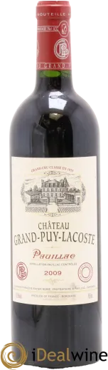 photo du vin Château Grand-Puy-Lacoste