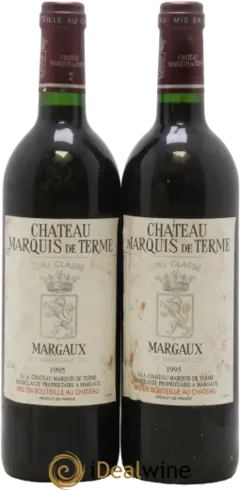 aperçu du vin Château Marquis de Terme Rouge