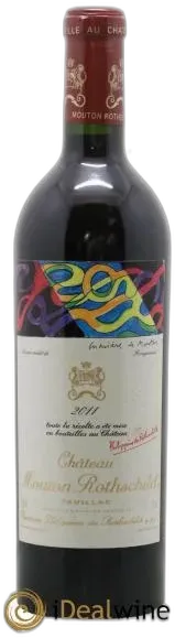 capture du vin Chateau Mouton Rothschild