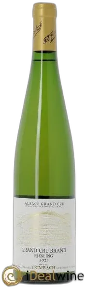 vue du vin Riesling Grand Cru Brand