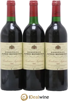 photo du vin Monopole Alfred de Rothschild a Teissedre