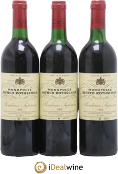 photo du vin Monopole Alfred de Rothschild a Teissedre