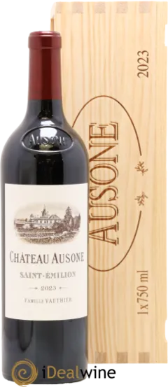 vue du vin Château Ausone