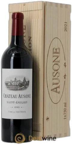 vue du vin Château Ausone