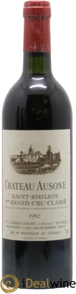 vue du vin Château Ausone