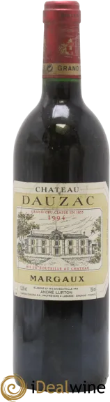 capture du vin Château Dauzac
