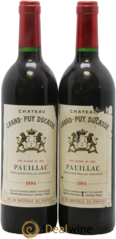 photo du vin Château Grand Puy Ducasse