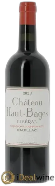 photo du vin Château Haut-Bages Libéral