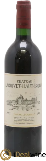photo du vin Château Larrivet Haut-Brion