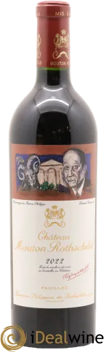capture du vin Chateau Mouton Rothschild