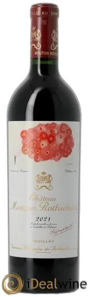 capture du vin Chateau Mouton Rothschild