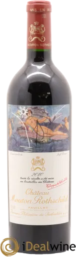 capture du vin Chateau Mouton Rothschild