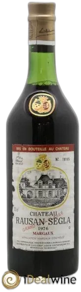 photo du vin Château Rauzan Ségla Grand Cru Classé