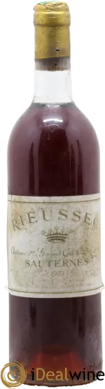 photo du vin Château Rieussec