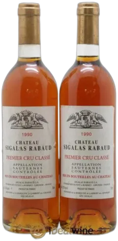 photo du vin Château Sigalas Rabaud 1er Grand Cru Classé