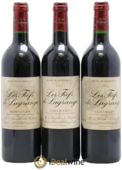 photos du vin Les Fiefs de Lagrange
