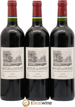 capture du vin Moulin de Duhart
