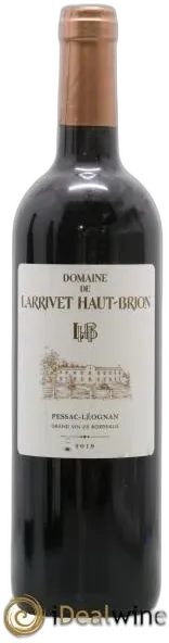 photo du vin Château Larrivet Haut-Brion