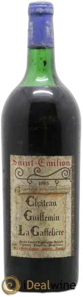 photo du vin Château Guillemin la Gaffeliere Saint Emilion