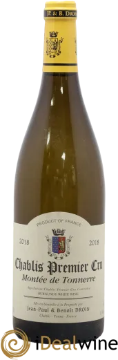 aperçu du vin Montee de Tonnerre