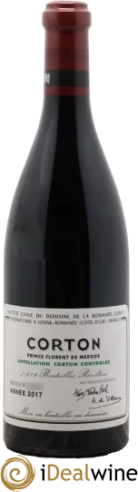 photo du vin Corton Grand Cru