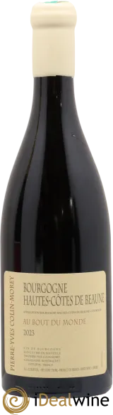 aperçu du vin Au Bout du Monde