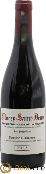 illustration du vin Clos de la Bussière